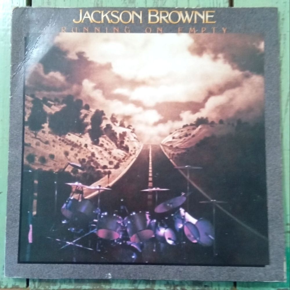 Jackson Browne Running on Empty Vinyl Record Album 1977 Asylum Records